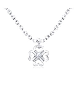 Sugar Flower Silver Necklaces SPE-5731